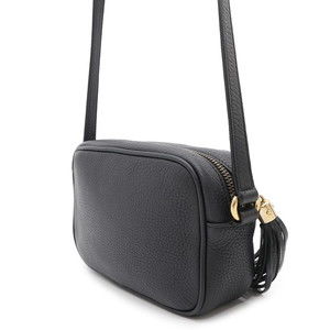 Gucci Leather Soho Disco Shoulder Bag s Black